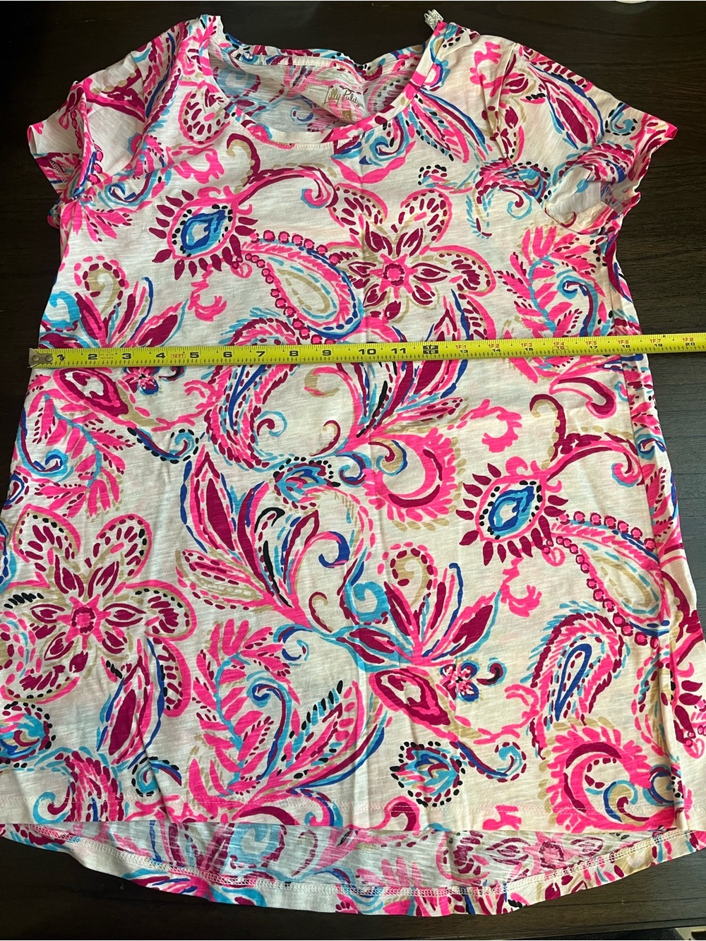 NWT Lilly Pulitzer Coconut Flitting About Shirt, S - Picture 3 of 5